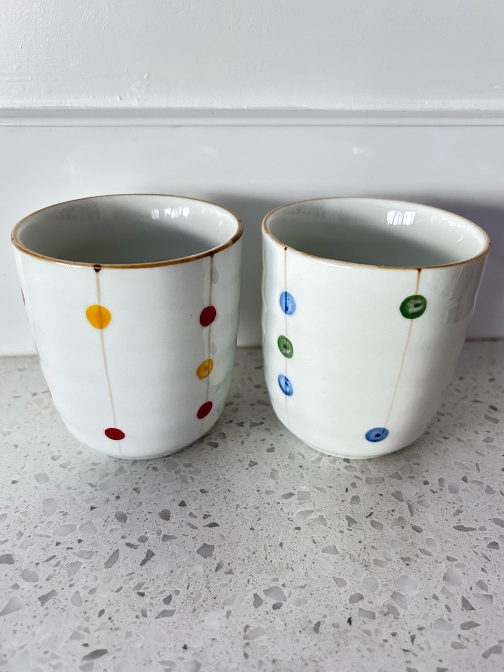 Japanese ceramic tea cups (2)
